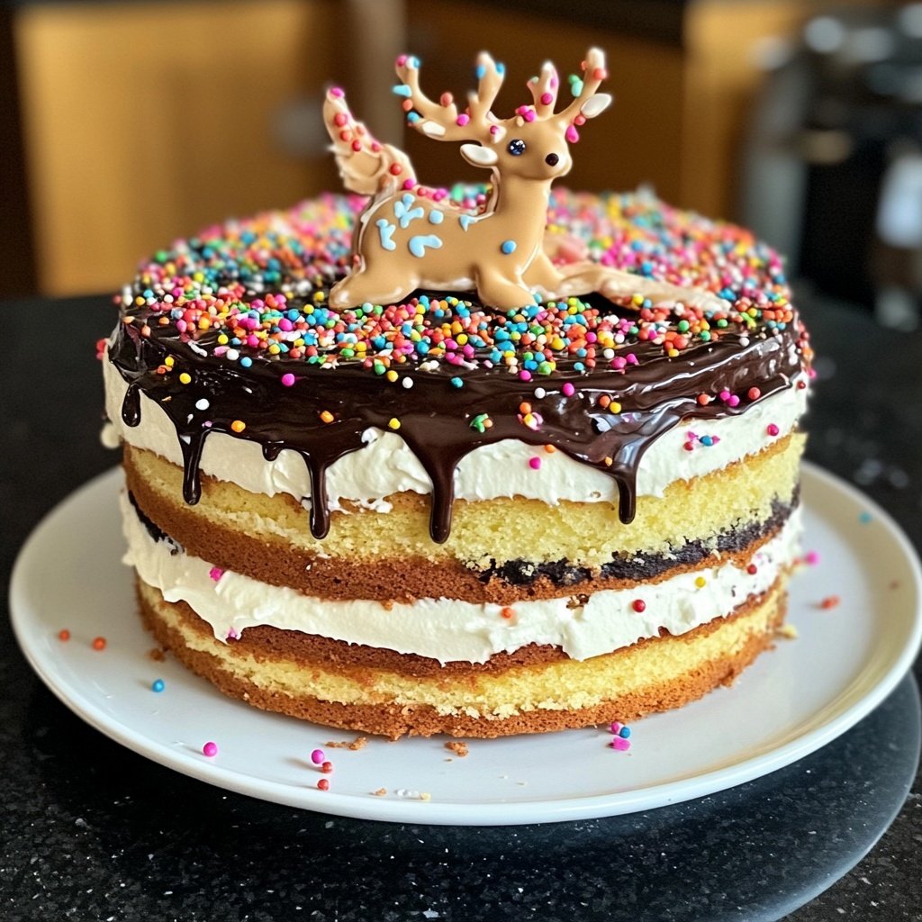 Geburtstagstorte Reh