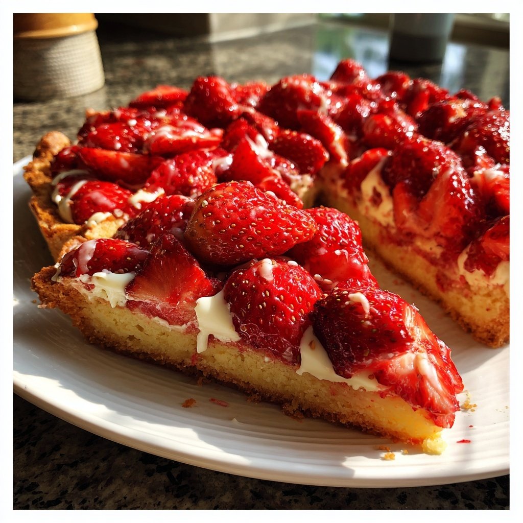 Erdbeerkuchen Vom Blech