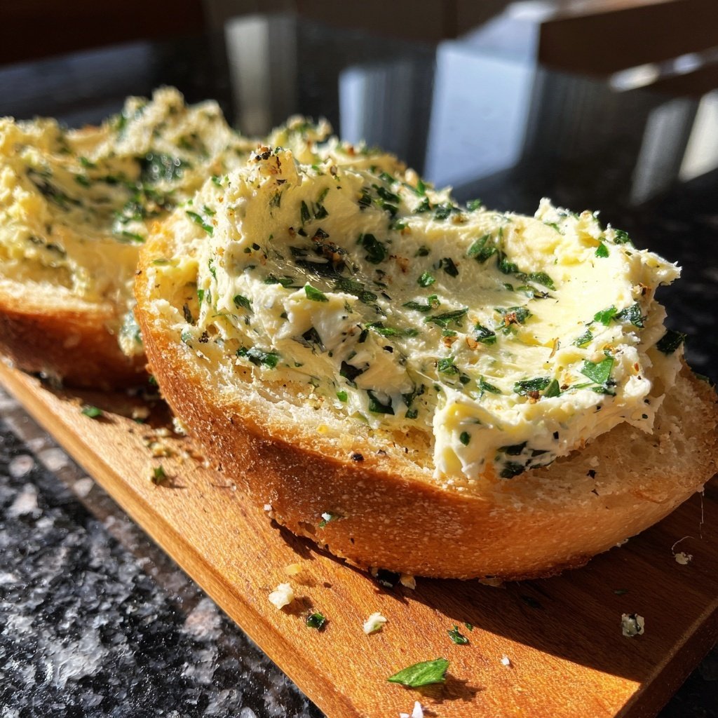 Kräuterbutter Mit Pfeffer Und Meersalz