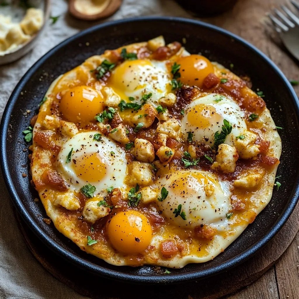 Spanische Bohnen und Eier