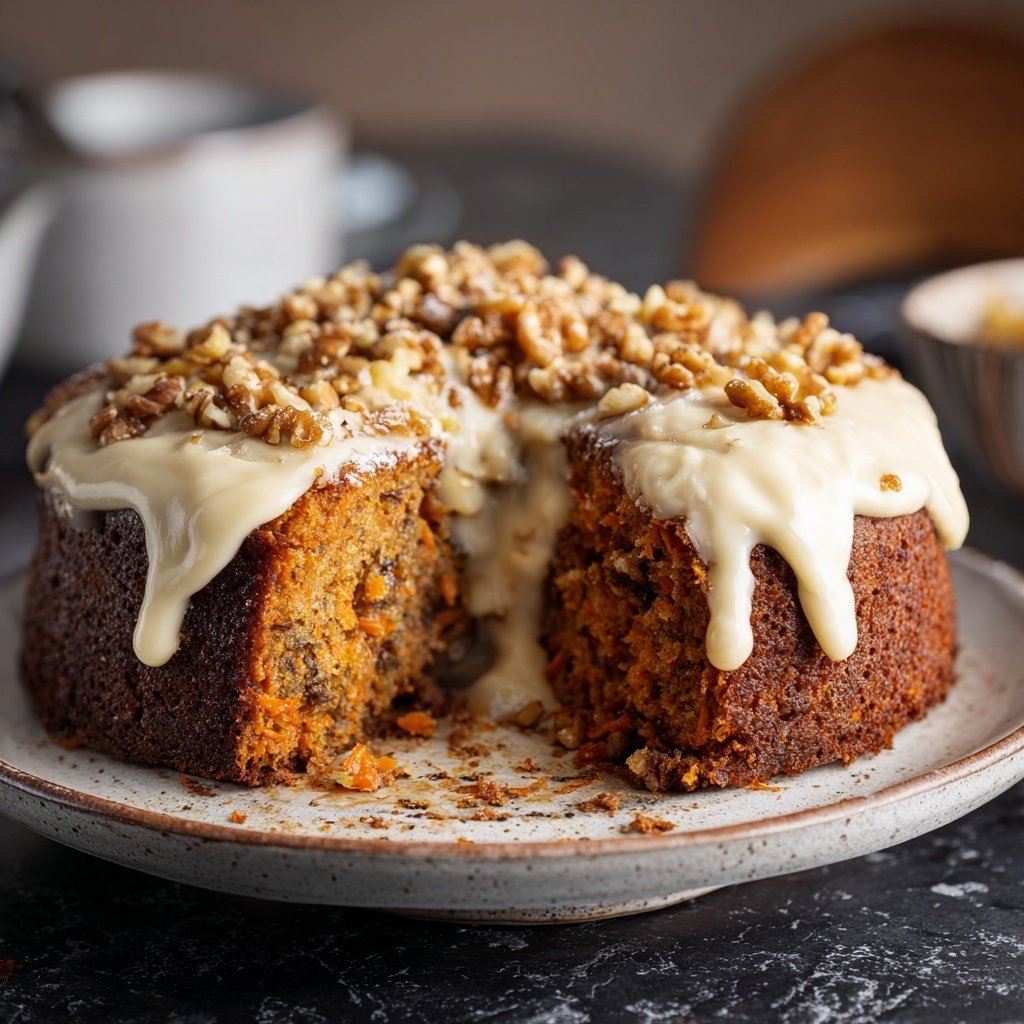 Saftiger Karottenkuchen Vom Blech