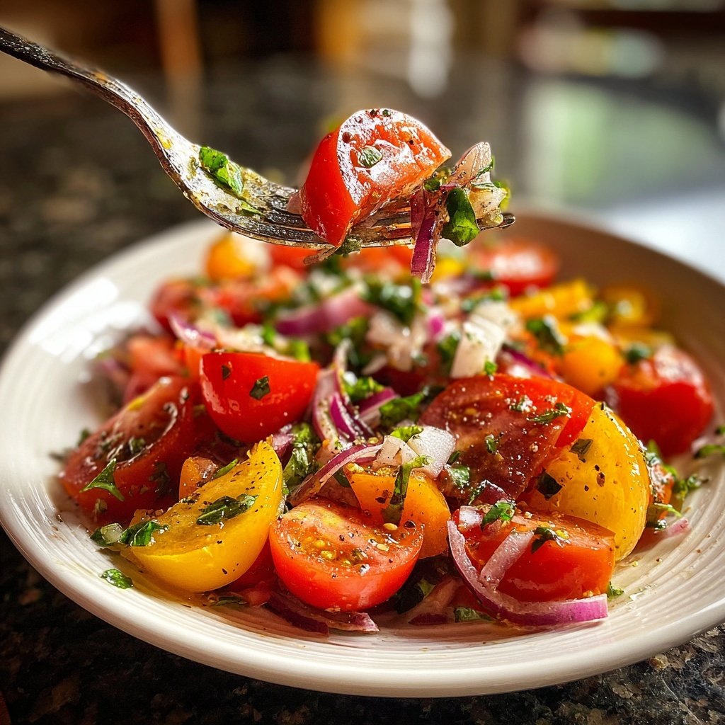 Salat Zum Grillen Mit Tomaten