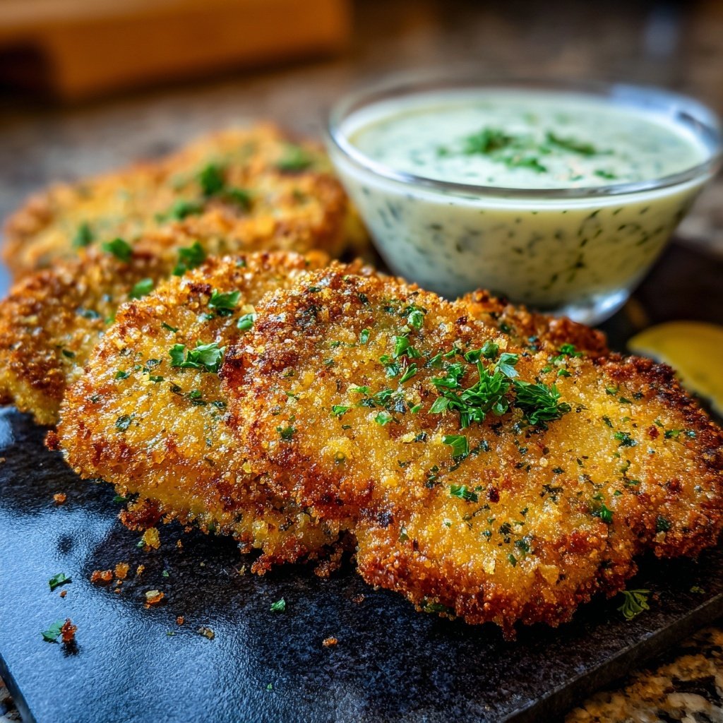 Blumenkohl Schnitzel Knusprig