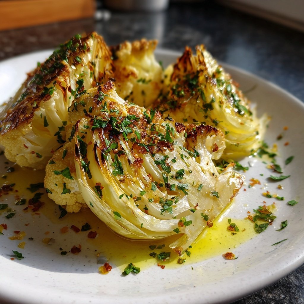 Blumenkohl mit Olivenöl
