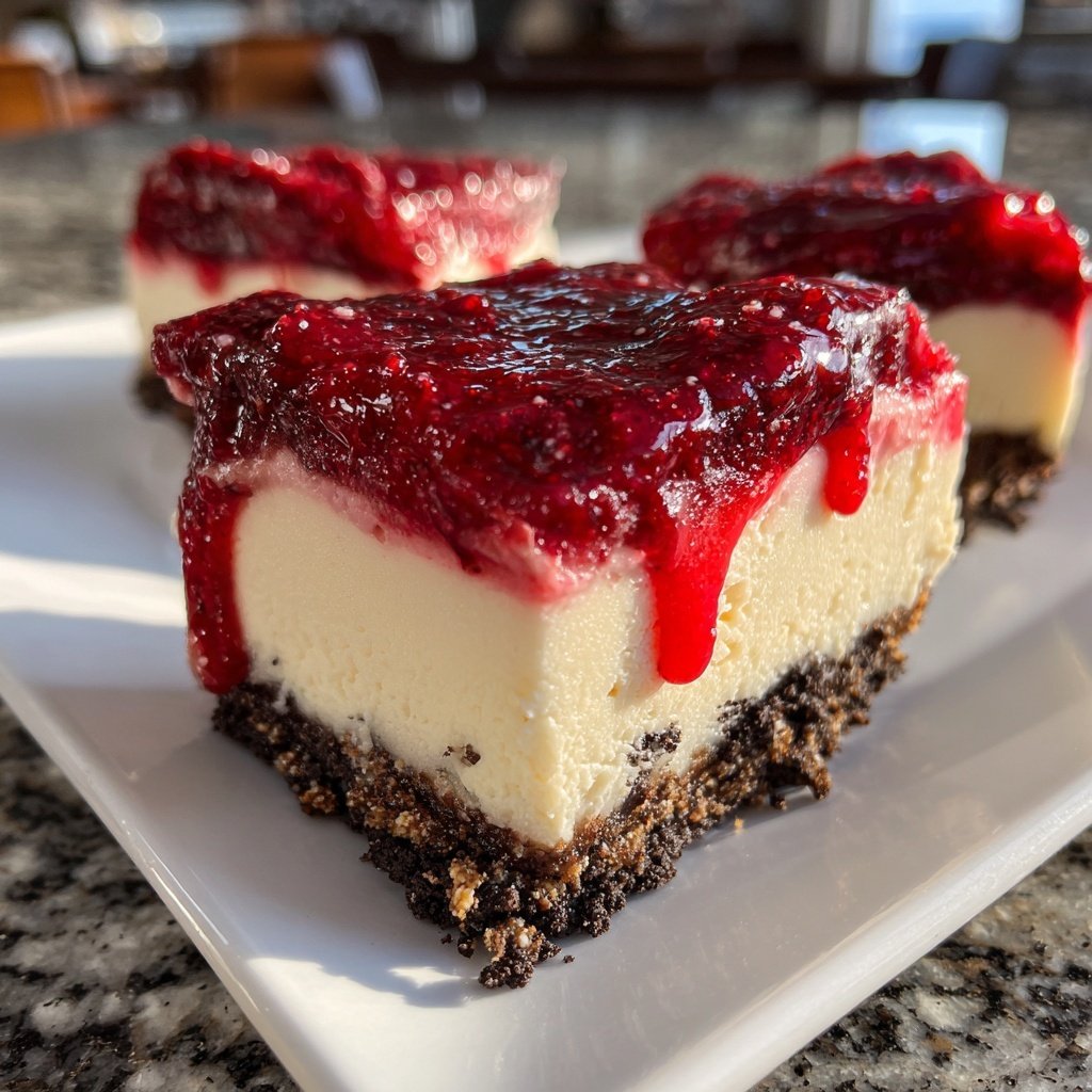 Himbeer-Oreo-Dessert